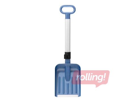 Sniega lāpsta ar teleskopisku kātu Kungs, alumīnija malu