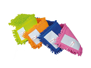 Microfiber mop, with pockets, 40x14cm
