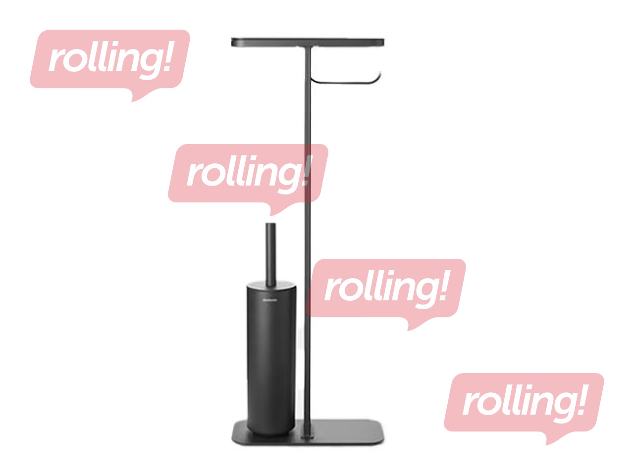 Toilet accessory stand Brabantia, MindSet, black