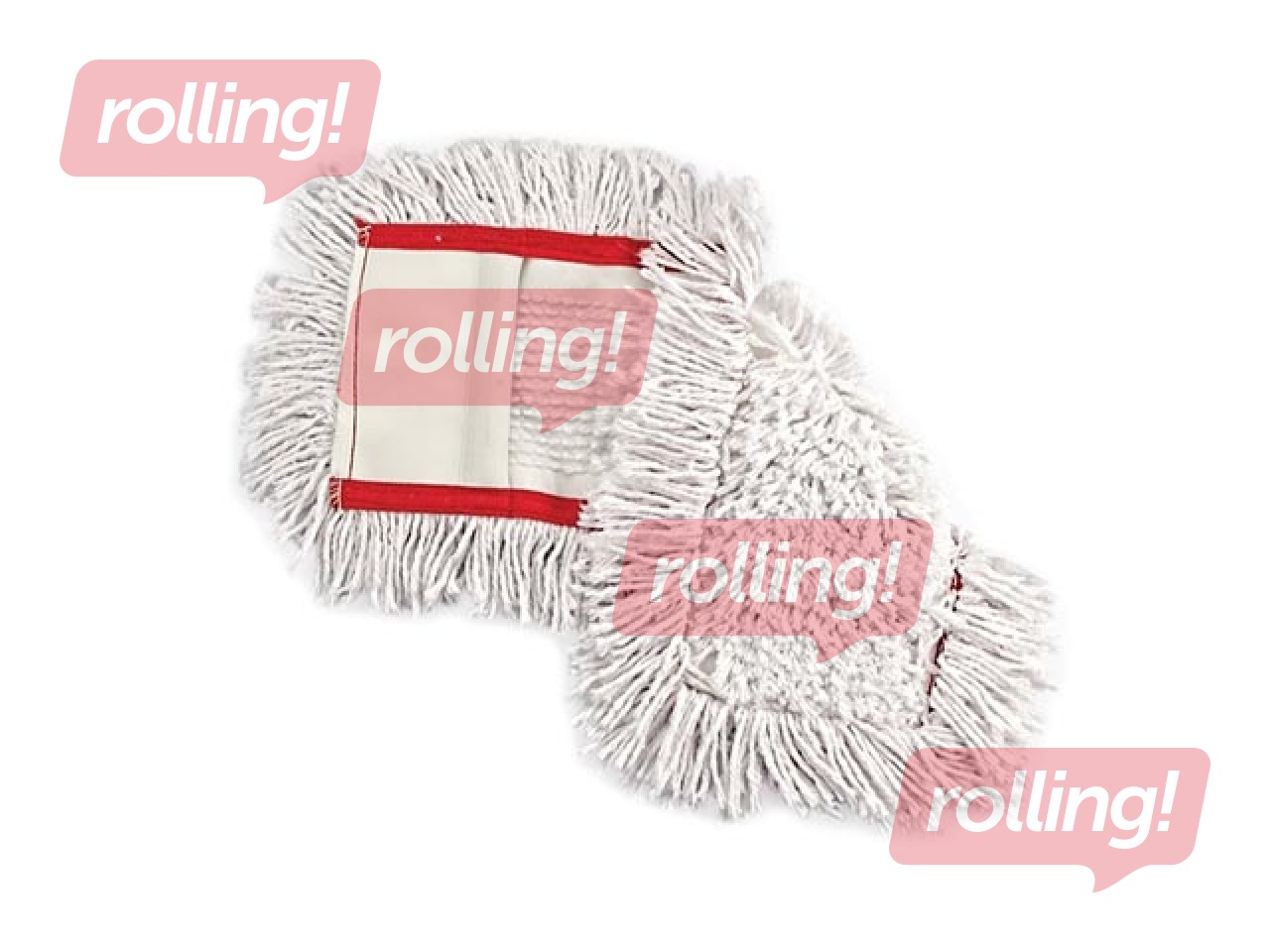 Cotton Mop with Pockets, 60cm