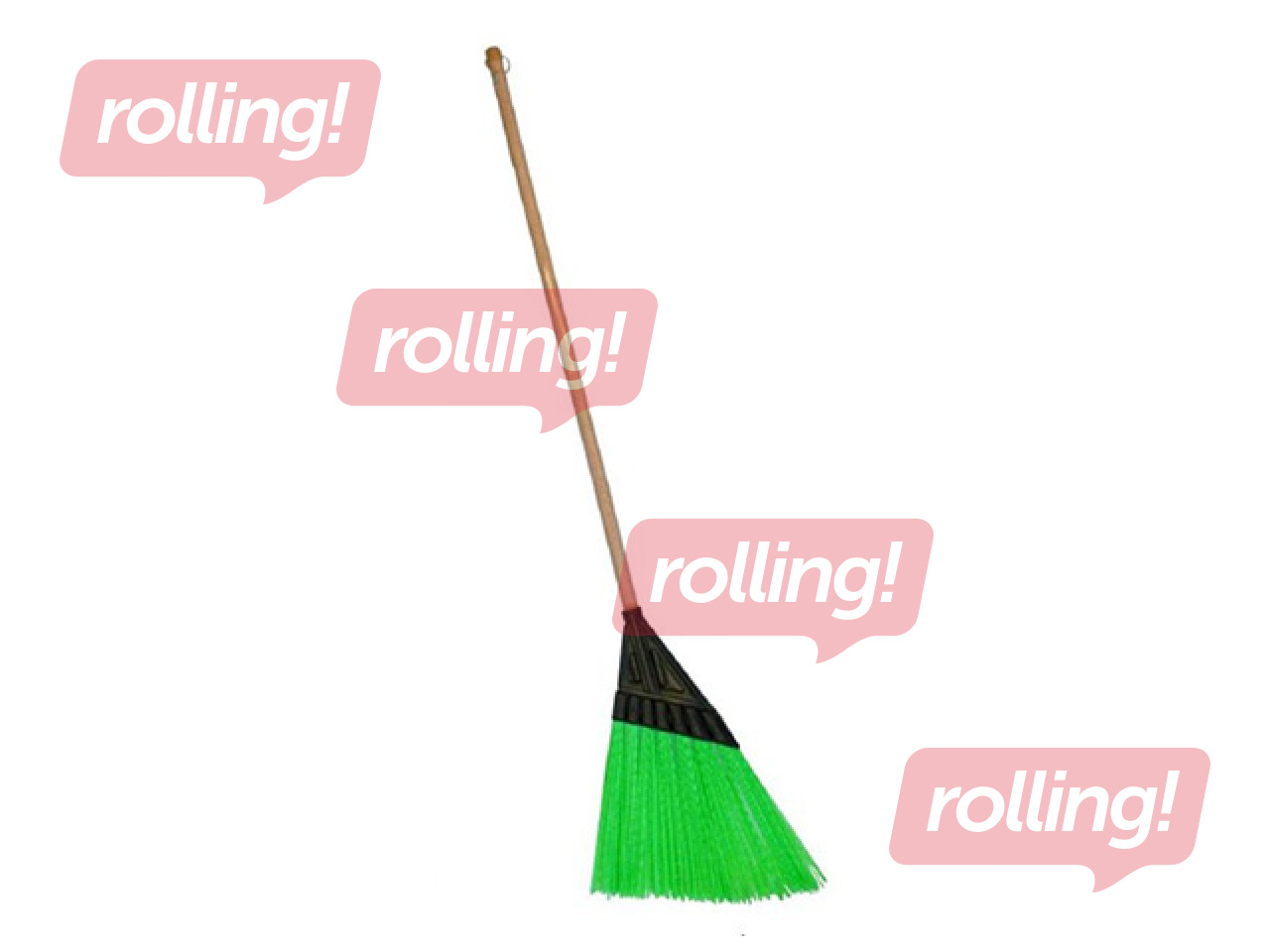 Āra slota Hortus, plakana, zaļa, 140cm