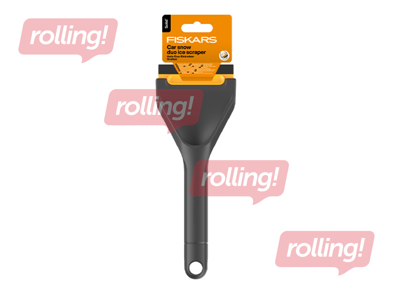 Ice scraper Fiskars, Solid Duo, 26.4cm