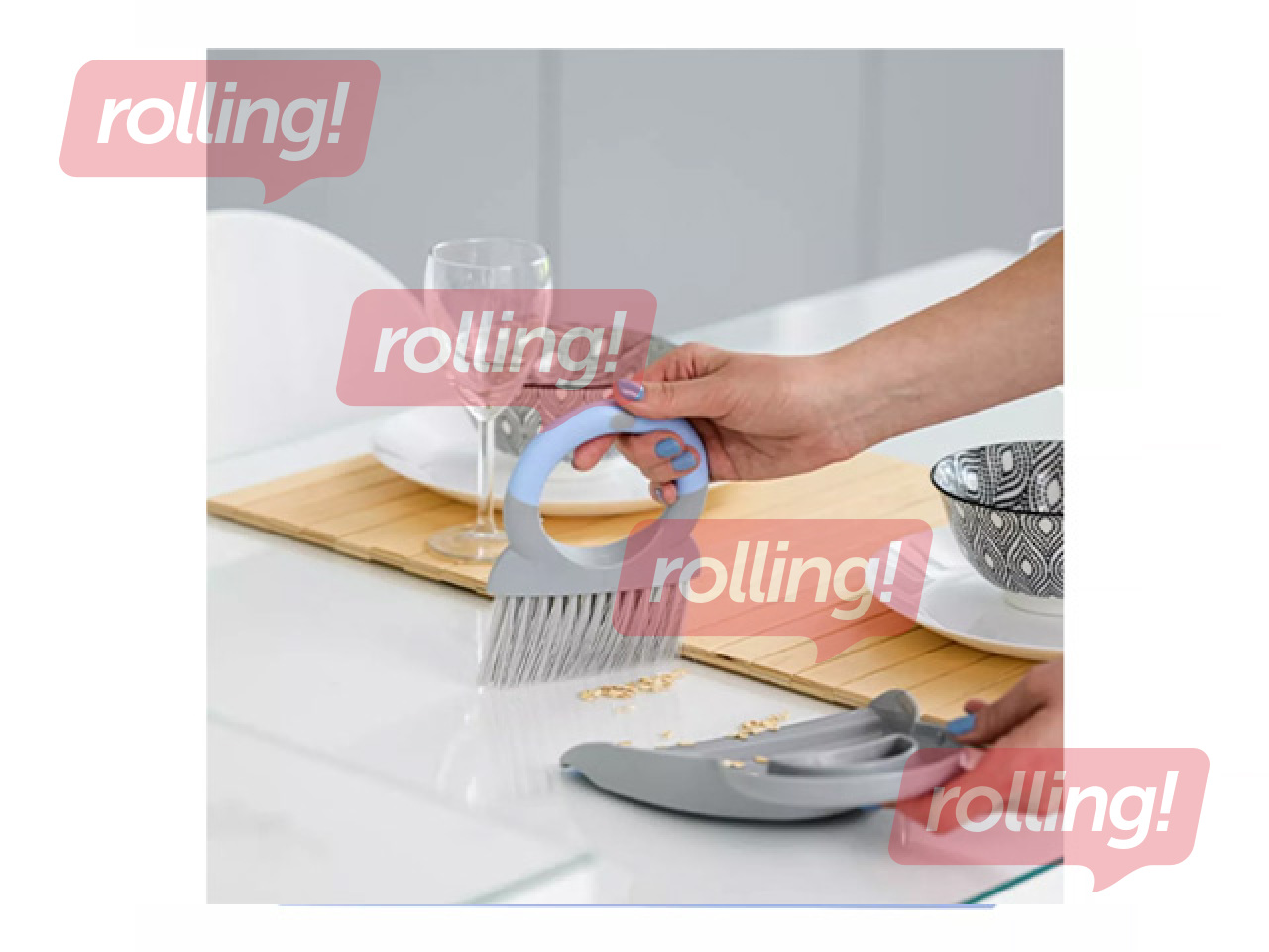 Table brush with dustpan York, Bacteria Stop