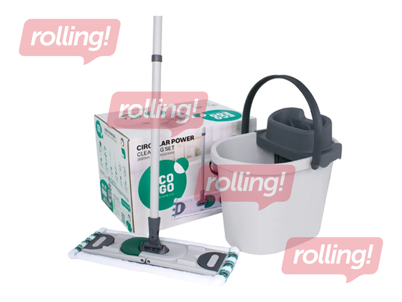Grīdas uzkopšanas komplekts York Eco Ego, Power