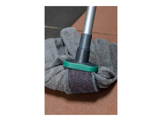 Mops York Eco Ego, Rubi Circular, mikrošķiedras, ar teleskopisku kātu, 130cm