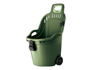 Садовая тачка Stefanplast Helpy Cart, зеленая, 50л