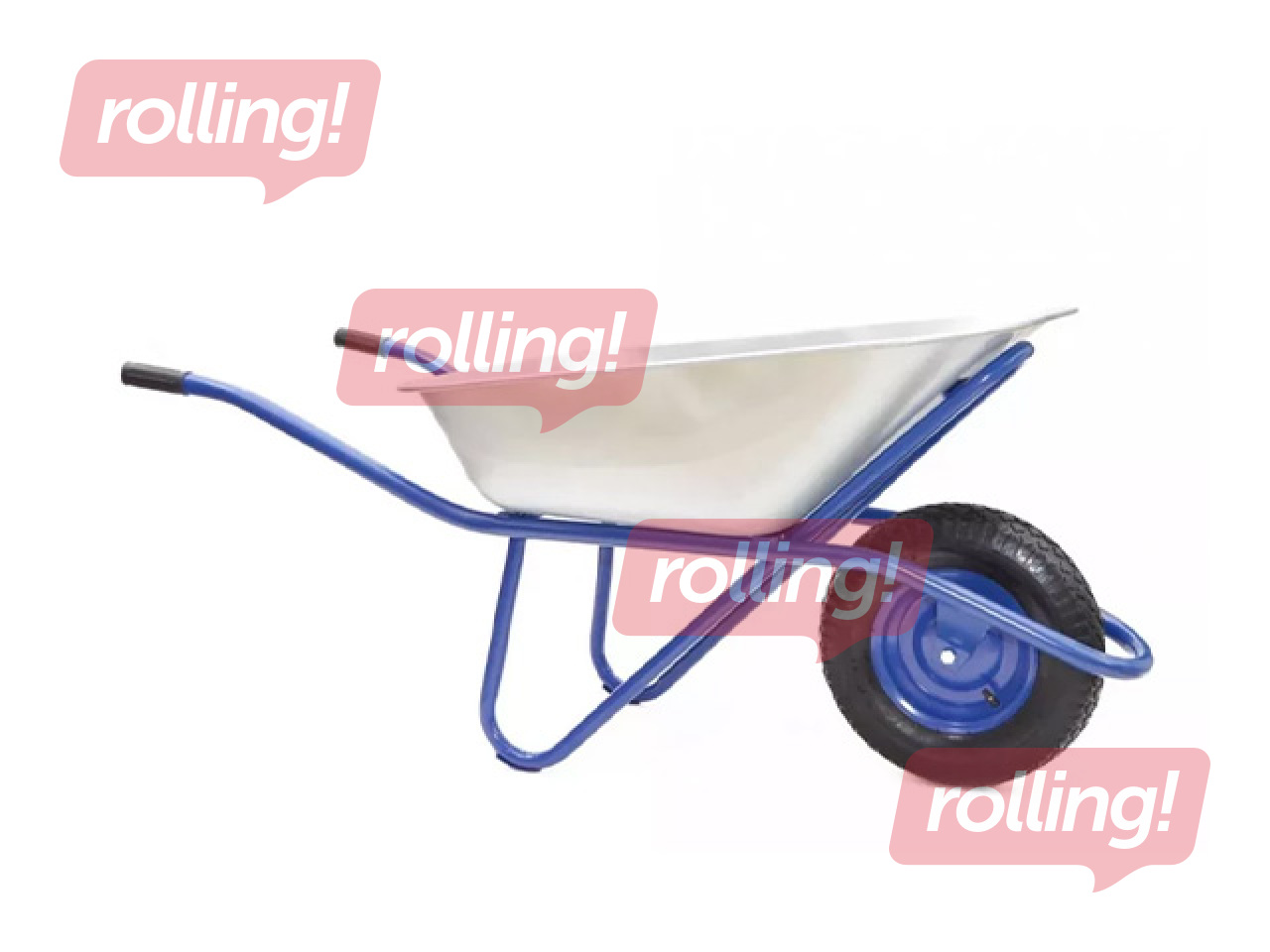 Dārza ķerra Novipro, kravnesība 150kg, 85l