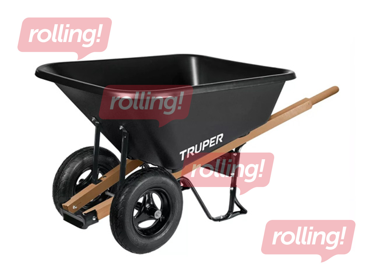 Садовая тачка Truper, грузоподъёмность 580кг, 175л