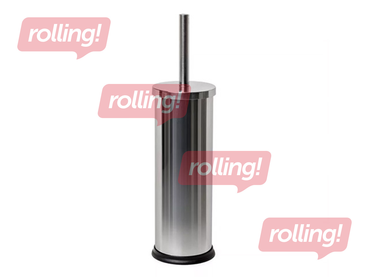 Tualetes birste Tatay Mirror, ar turētāju, nerūsējošā tērauda