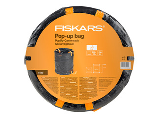 Aiakott Fiskars Solid, kokkupandav, must, 56l