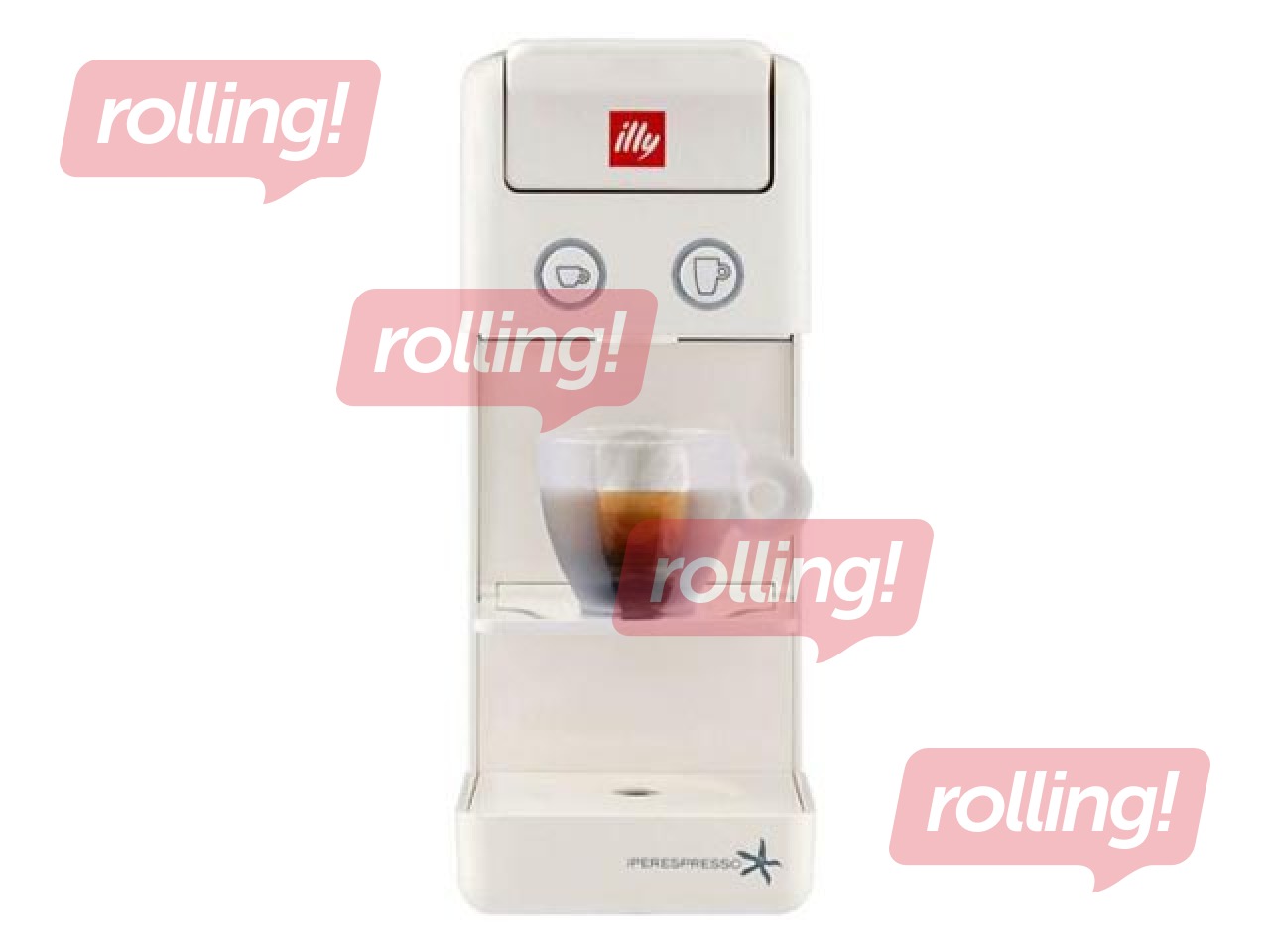 Капсульная кофемашина Illy Y3.3, белая 