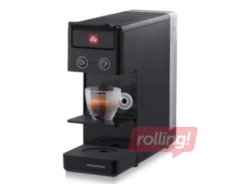 Kapsulu kafijas automāts Illy Y3.3, melns 