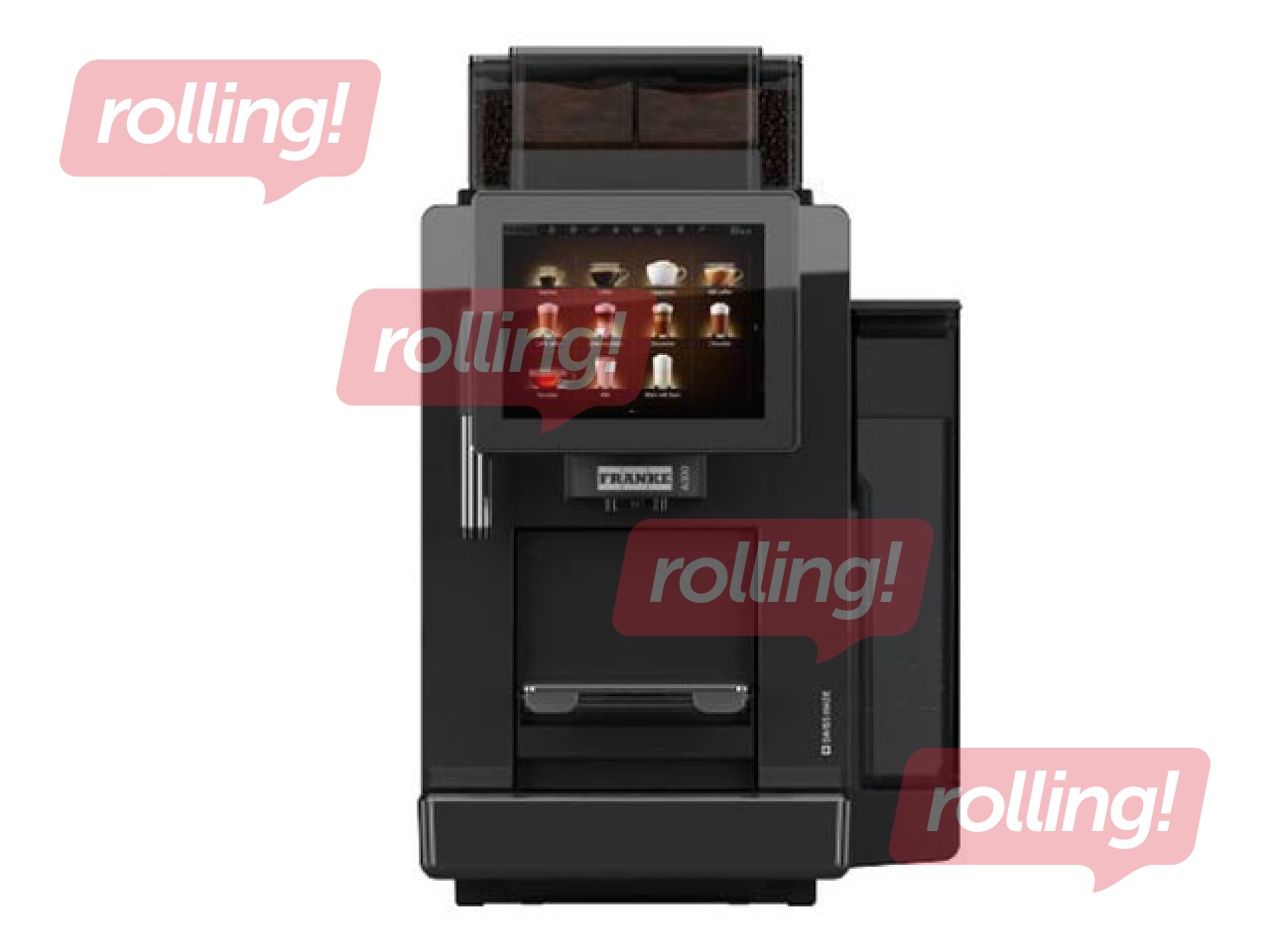 Кофемашина Franke A300 MS EC с ёмкостью для воды 4,8 л и ёмкостью для сухого порошка, черный