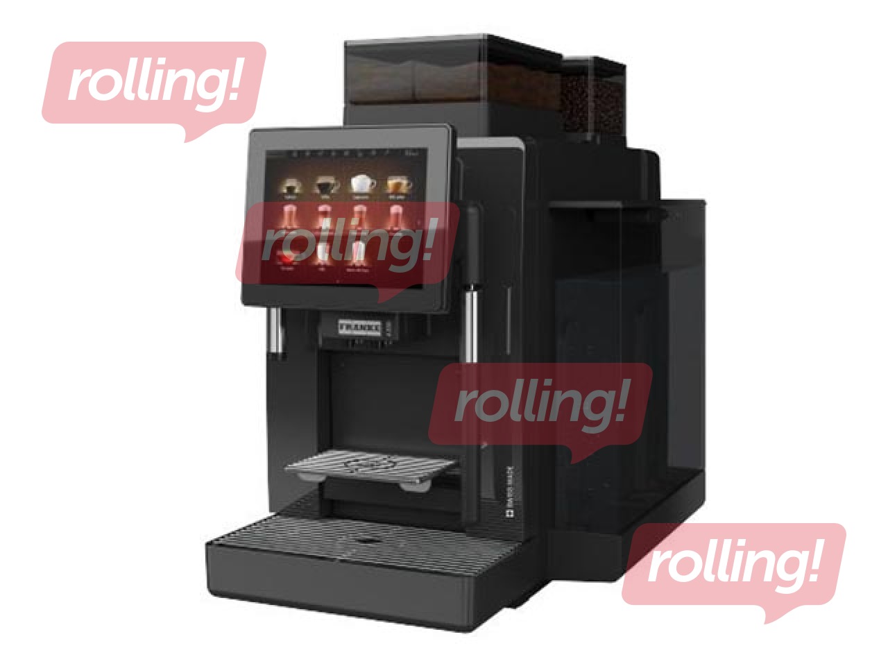 Кофемашина Franke A300 MS EC с ёмкостью для воды 4,8 л и ёмкостью для сухого порошка, черный