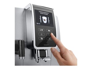 Kafijas automāts DeLonghi Dinamica Plus ECAM370.95.S, sudraba