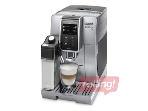 Кофемашина DeLonghi Dinamica Plus ECAM370.95.S, серебристый