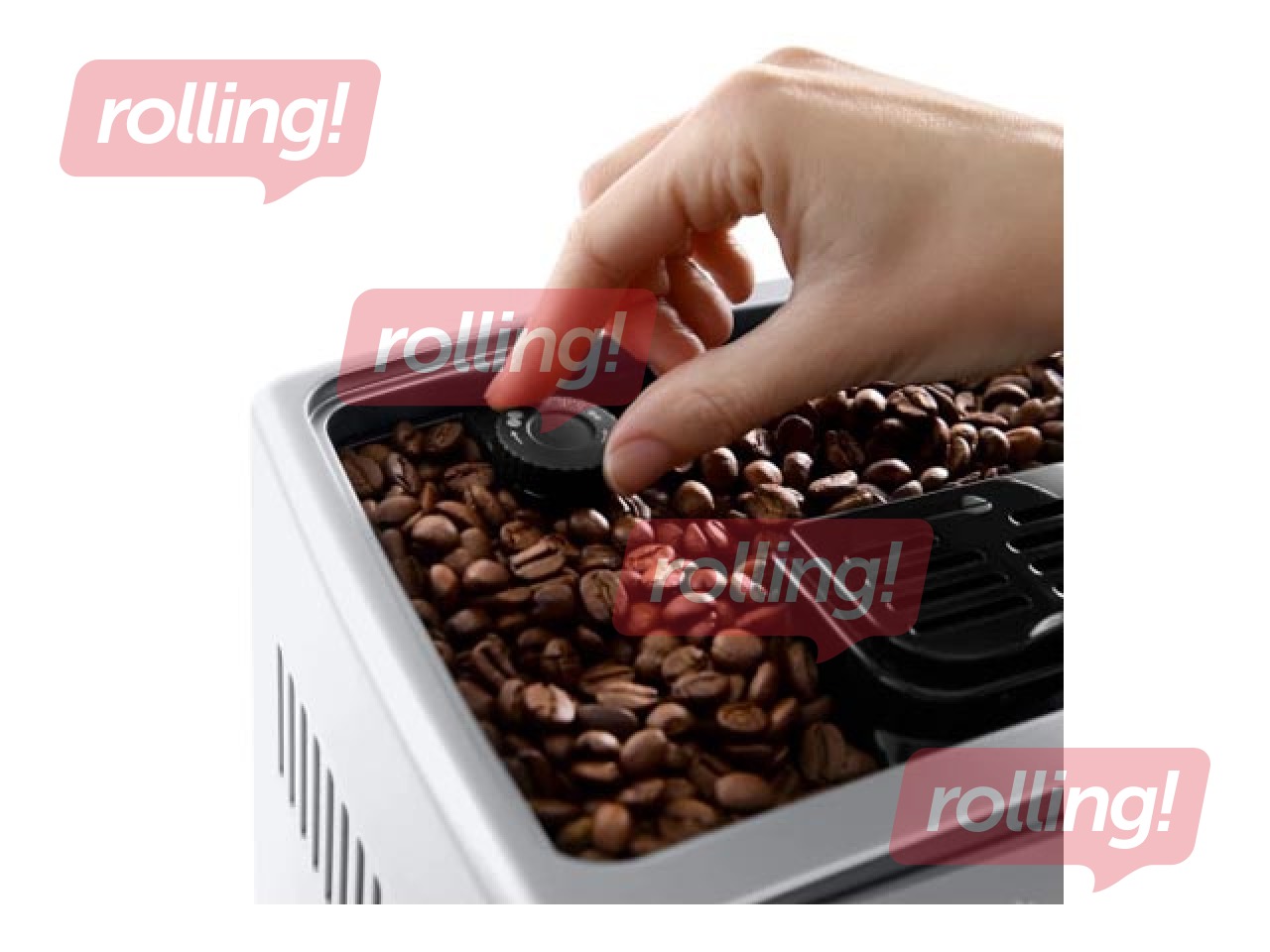 Кофемашина DeLonghi Dinamica Plus ECAM370.95.S, серебристый