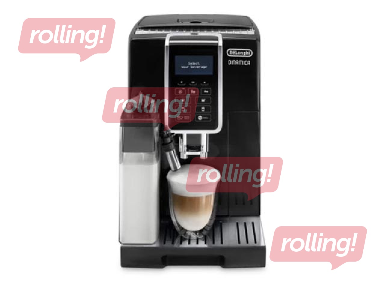 Kafijas automāts DeLonghi Dinamica ECAM350.55.B, melns