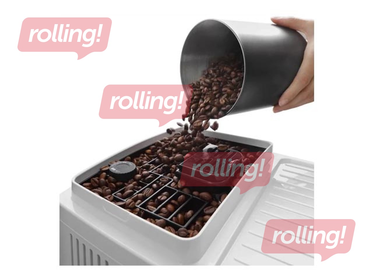 Kafijas automāts DeLonghi ECAM220.20.W, balts