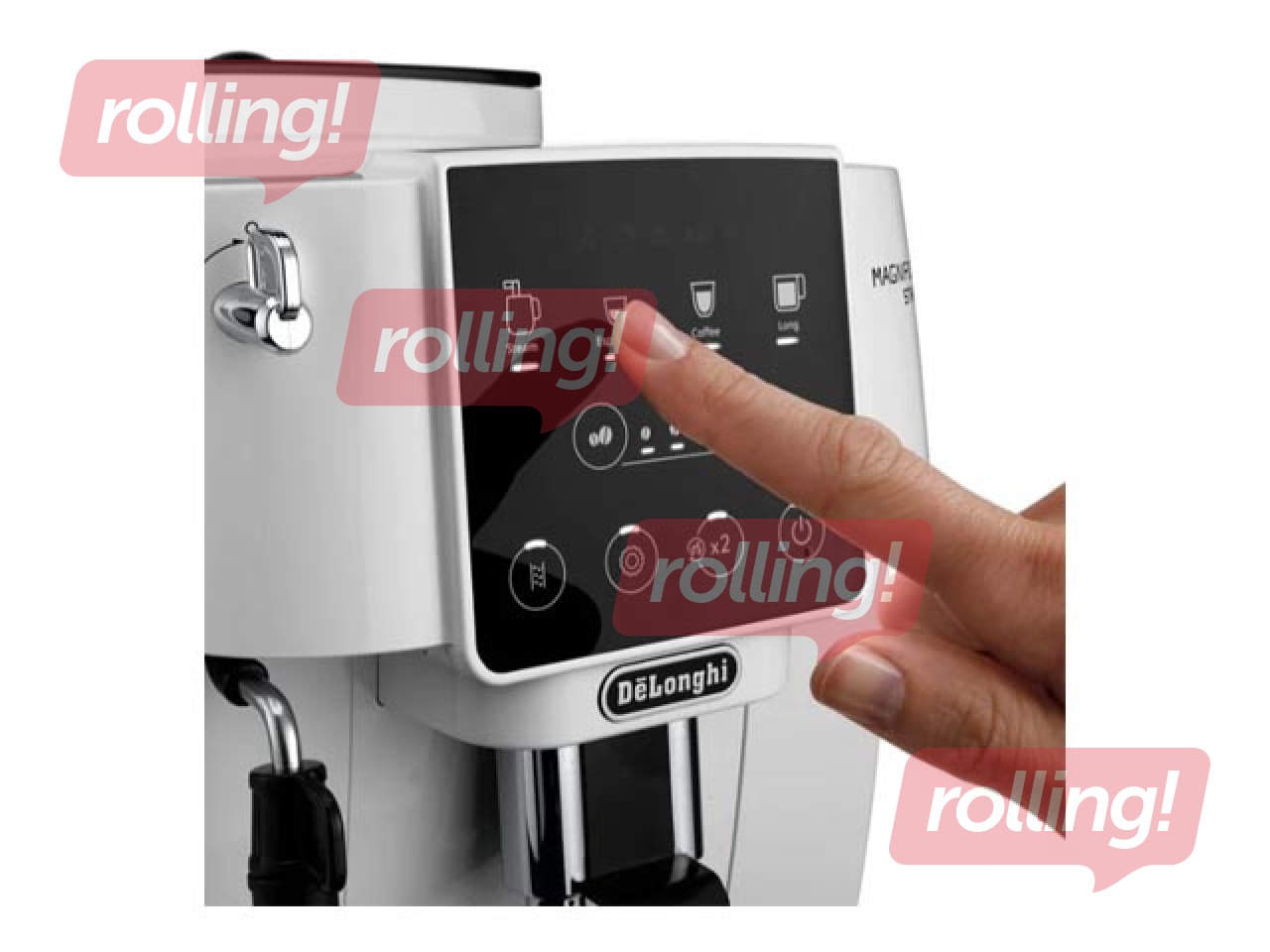 Кофемашина DeLonghi ECAM220.20.W, белая