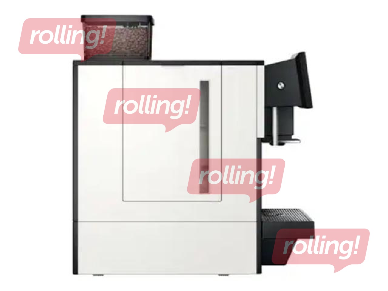 Coffee machine WMF 950 S, black with white elements