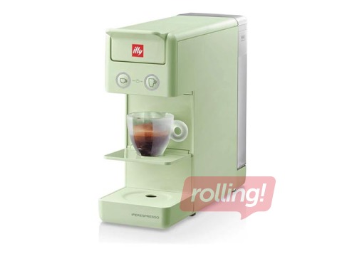 Capsule coffee machine Illy Y3.3, light green 