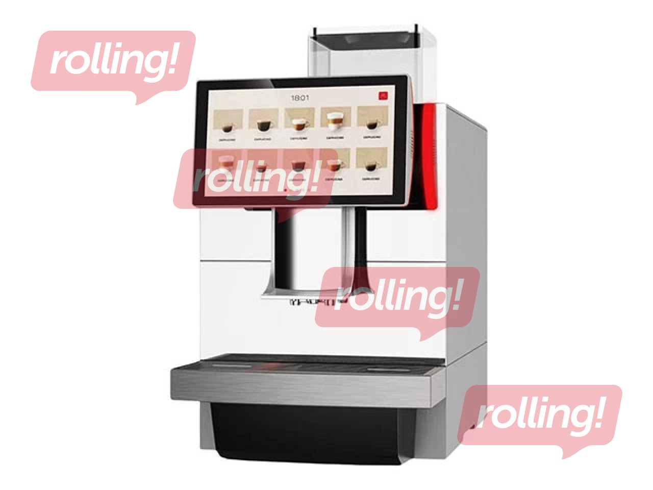 Кофемашина About Coffee M50TC, серебристый 