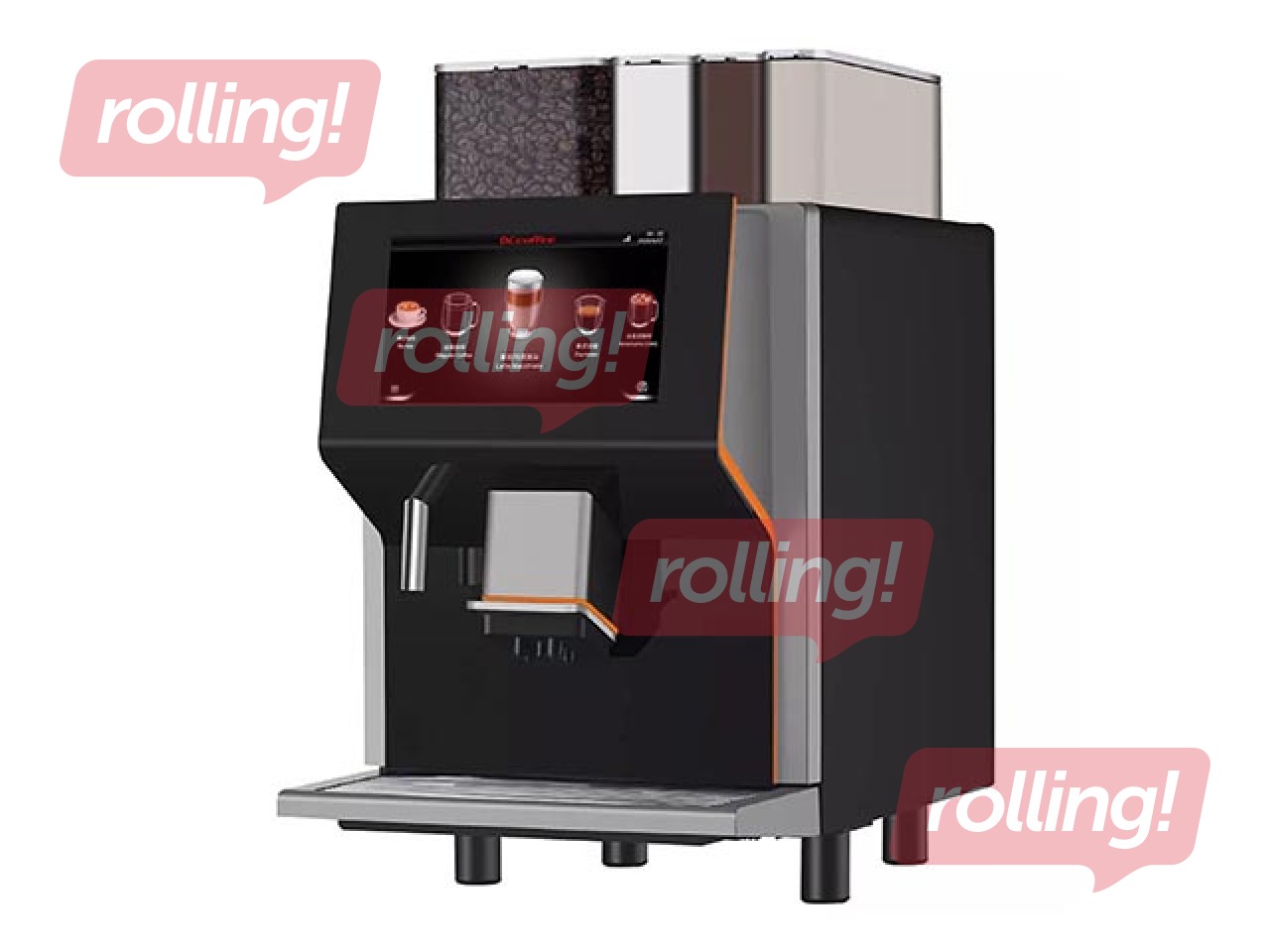 Professional coffee machine Dr. Coffee Coffee Center, black 