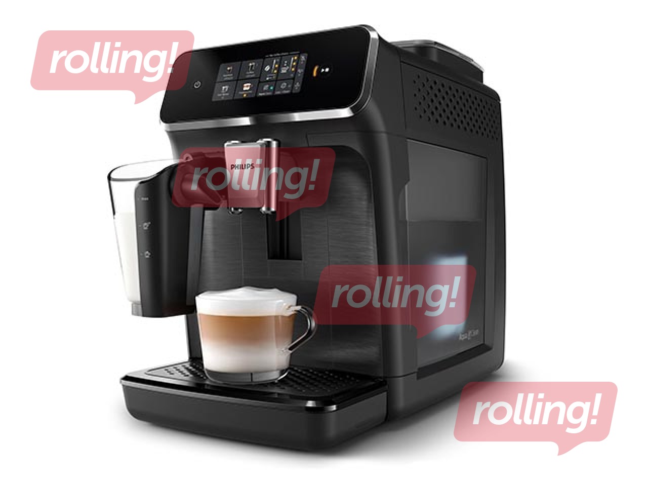 Kafijas aparāts Philips 2300 sērijas, Espresso LatteGo, melns