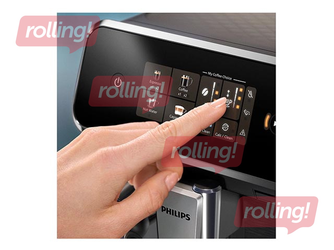 Kafijas aparāts Philips 2300 sērijas, Espresso LatteGo, melns