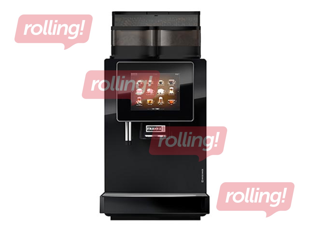 Kafijas automāts Franke A400 MS EC, melns