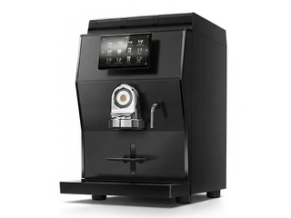 Coffee machine Rhea rhTT1, with 1 coffee and 3 powder containers, black
