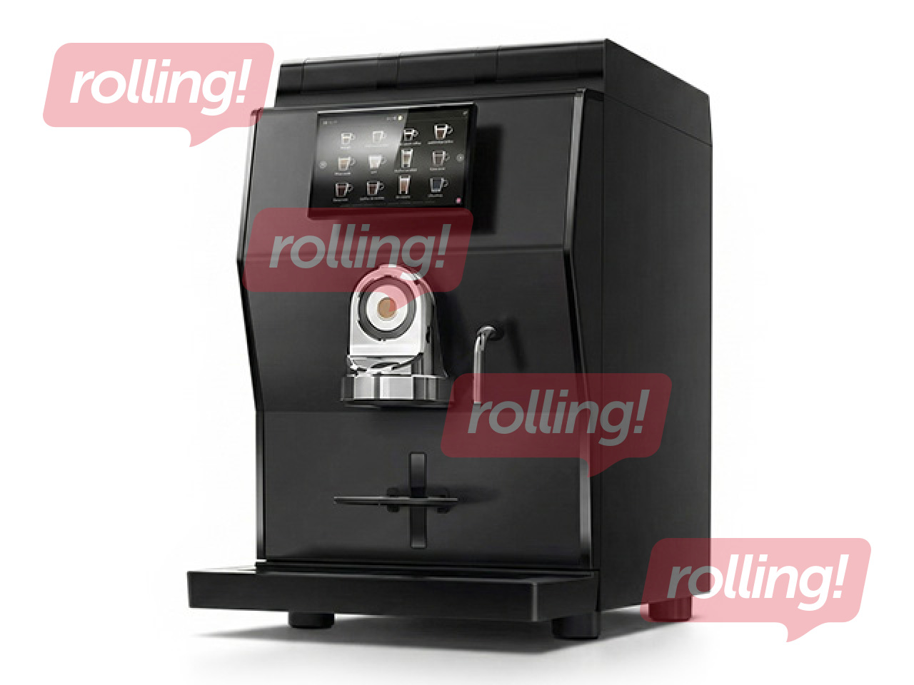 Kafijas automāts Rhea rhTT1.i ar 4 pulvera tvertnēm, melns