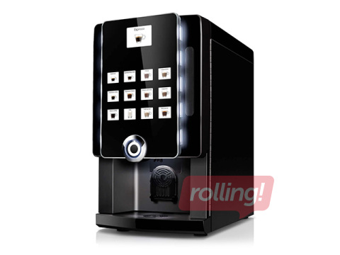 Кофемашина Rhea BL eC с 4 контейнерами и 2 миксерами, чёрная