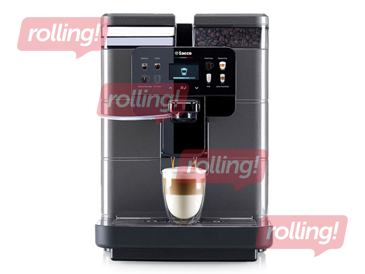 Kafijas automāts Saeco Royal OTC, melns