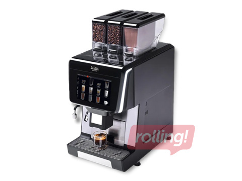 Kohvimasin Gaggia G700, must hõbedaste detailidega