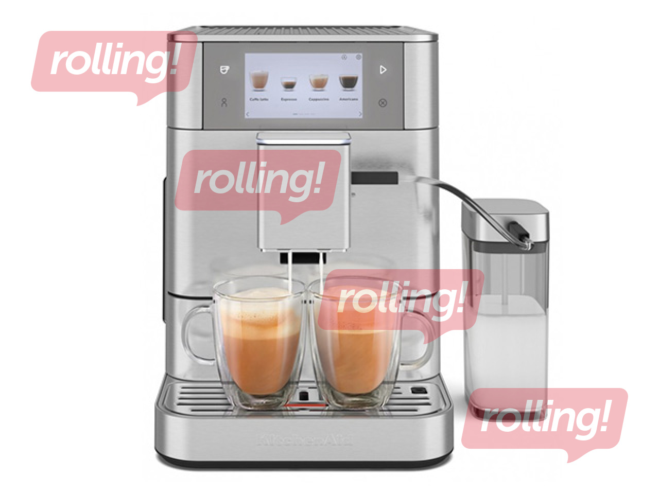 Kafijas automāts KitchenAid KF8, nerūsējošā tērauda