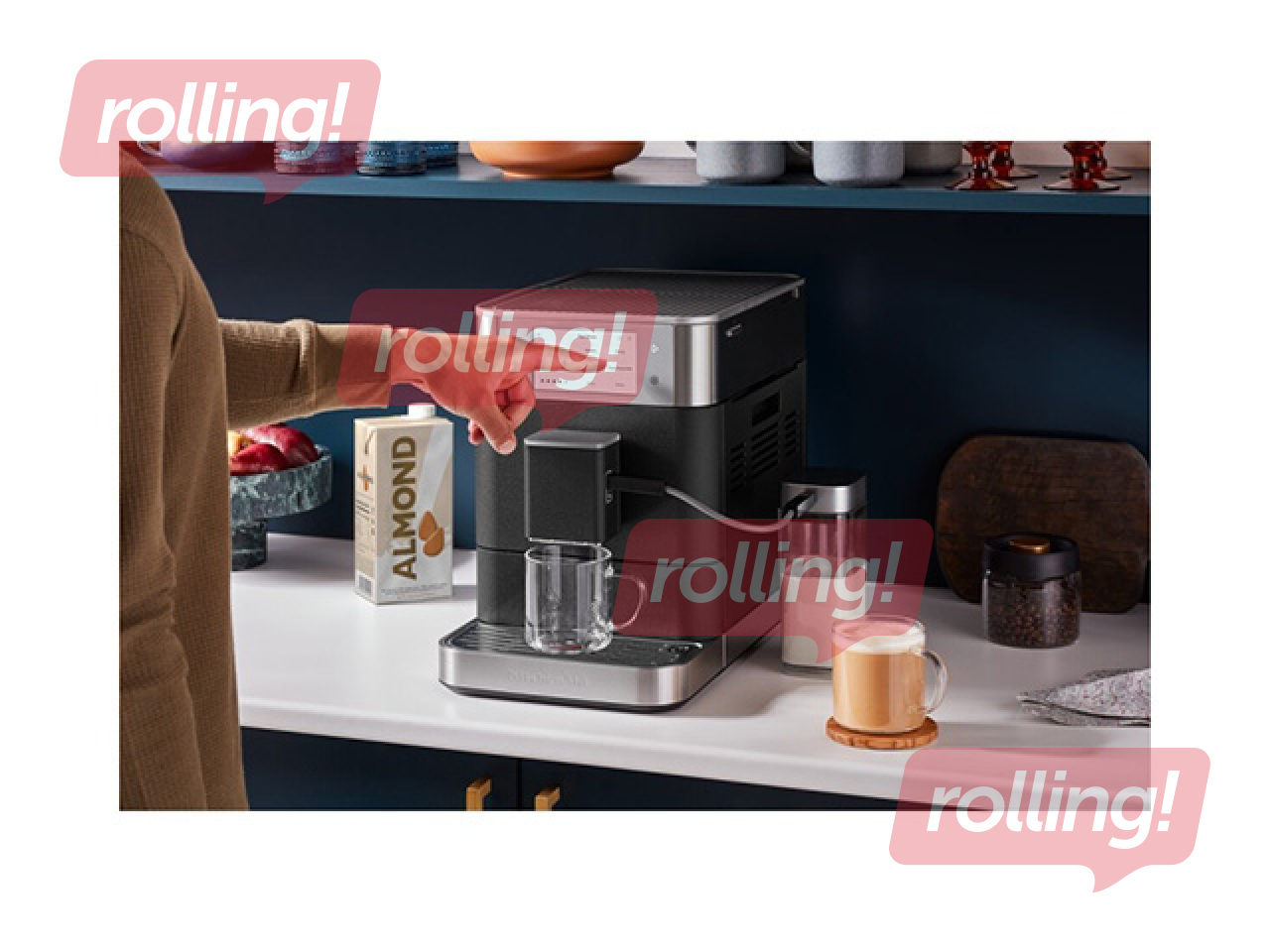 Kafijas automāts KitchenAid KF8, čuguna melns