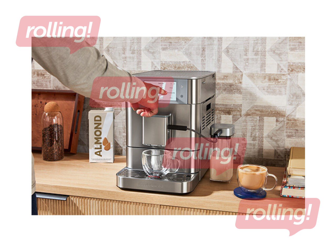 Kafijas automāts KitchenAid KF6, nerūsējošā tērauda