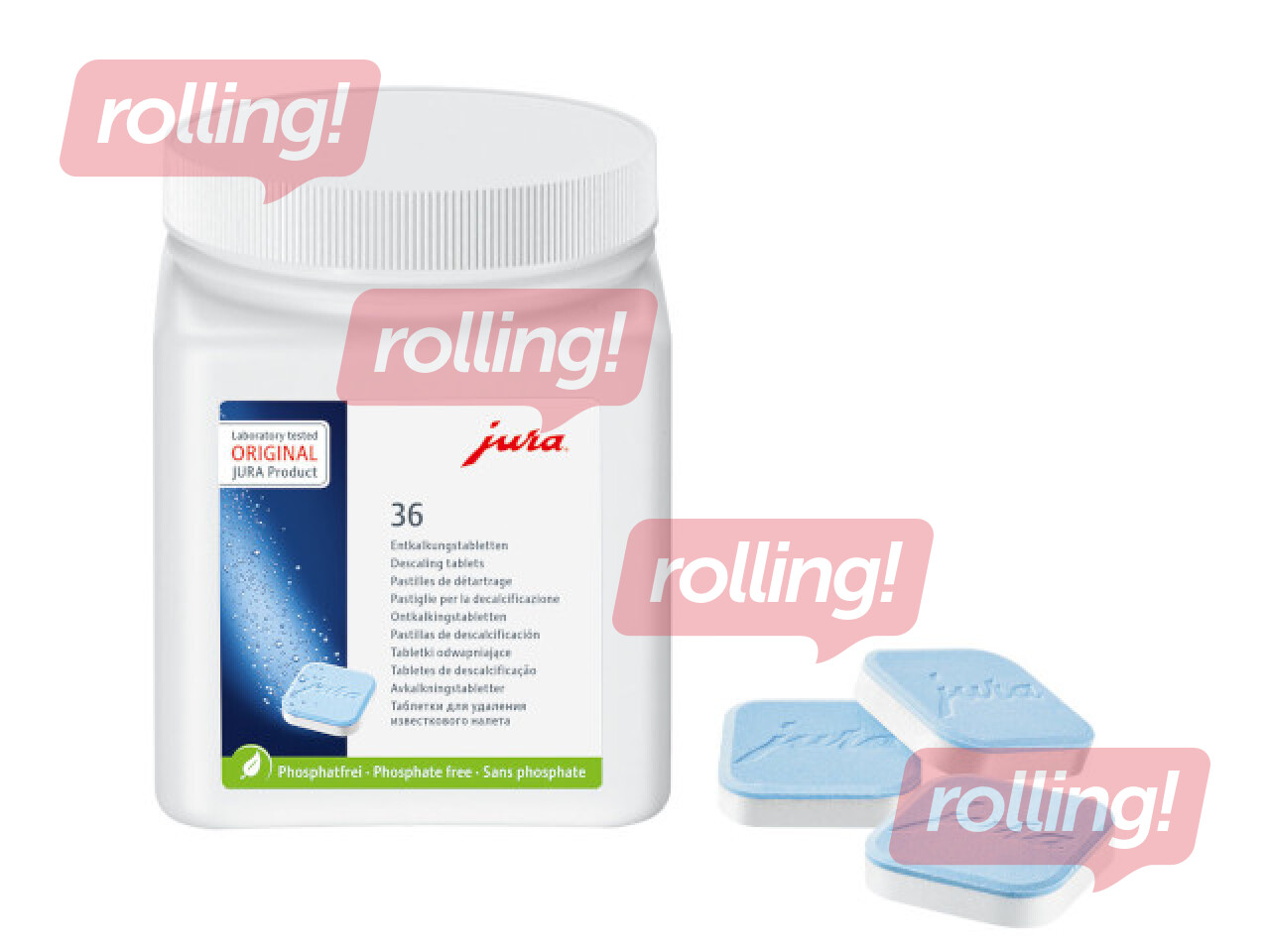 Atkaļķošanas tabletes JURA, 36 gab.