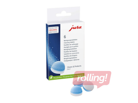 Tīrīšanas tabletes JURA, 6 gab.