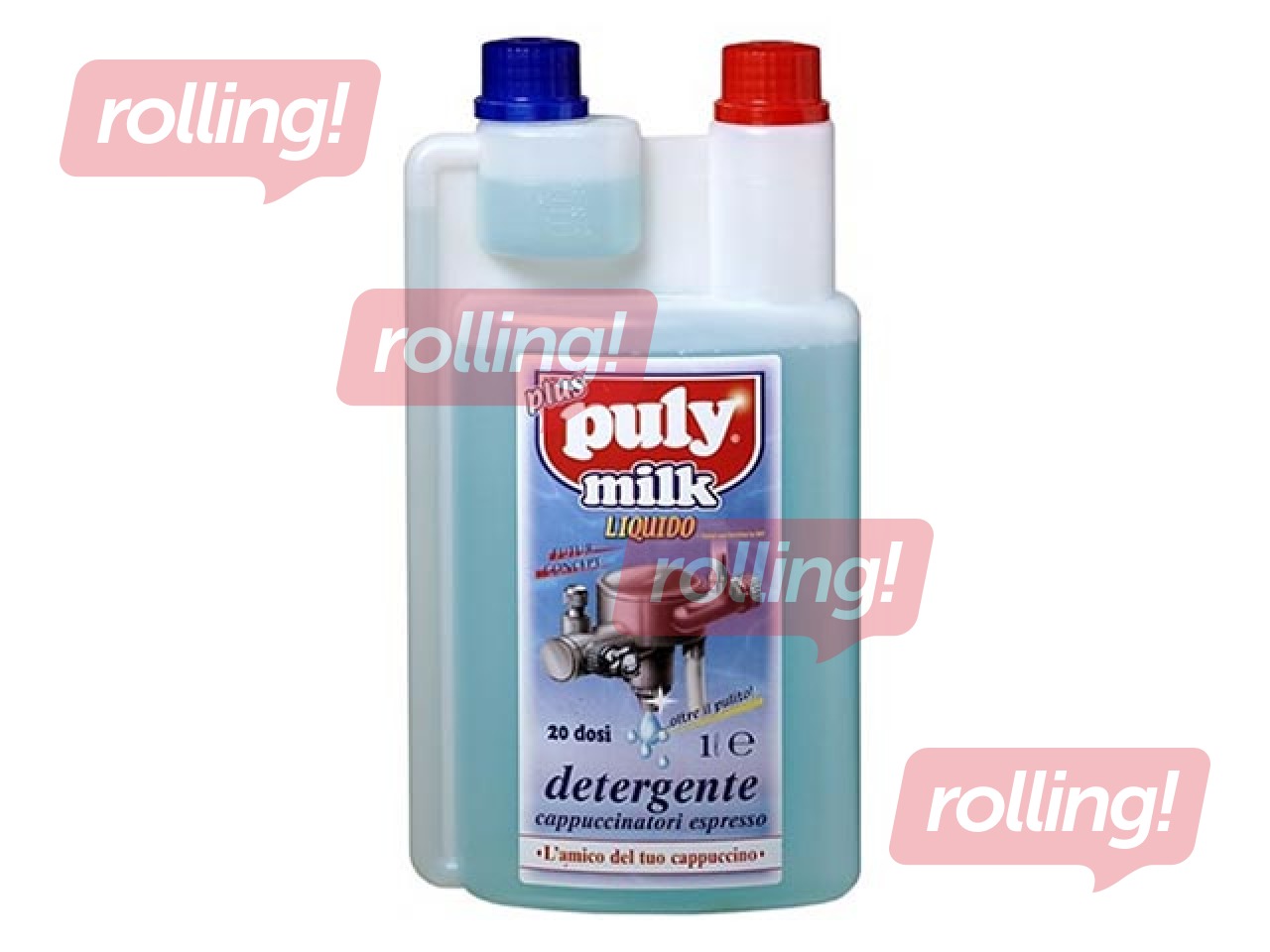Piena putotāju un piena kannu kopšanas līdzeklis Puly Milk, 1l