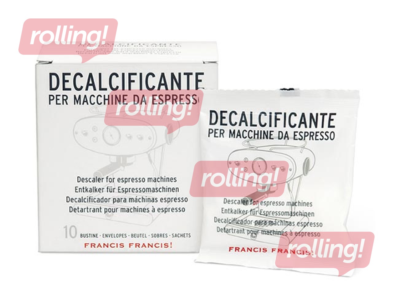 Atkaļķotājs kafijas automātiem Illy, 1gb