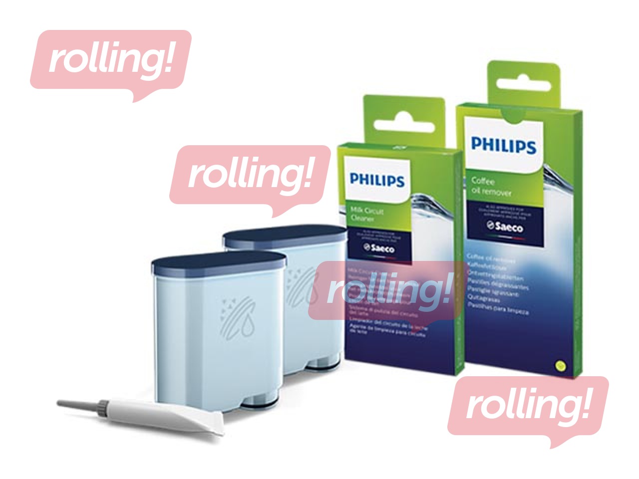 Tīrīšanas komplekts PHILIPS Saeco kafijas automātiem ar AquaClean filtru CA6707/10