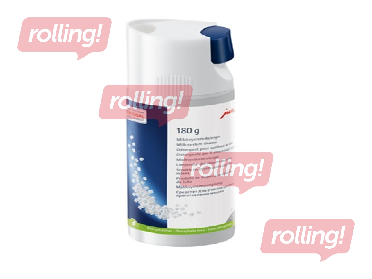 Piena sistēmas tīrīšanas granulas Jura Mini Click & Clean ar dozatoru, 180g