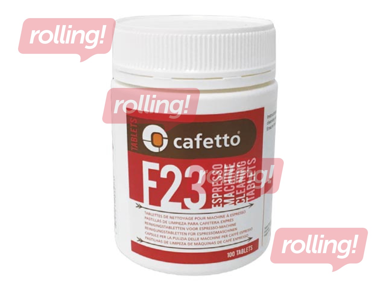 Cleaning tablets Cafetto F23, 100 pcs.