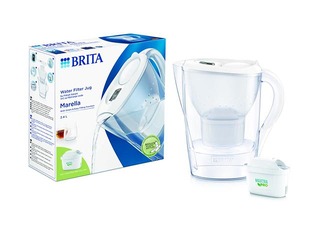 Фильтрующая кувшин Brita Marella, Mxpro, белый, 2.4л