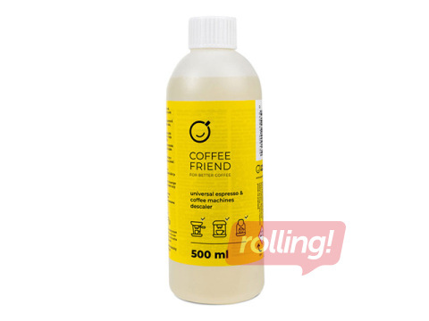 Universāls atkaļķošanas līdzeklis Coffee Friend, espresso & kafijas automātiem, 500 ml