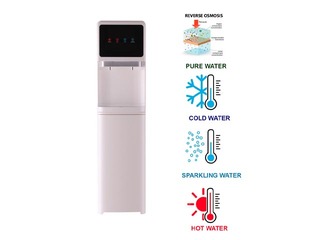 Dzeramā ūdens sagatavošanas un lietošanas iekārta, SODA DIAMOND 400 (HOT-COLD-RO-SODA)