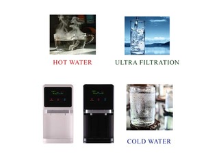 Dzeramā ūdens sagatavošanas un lietošanas iekārta, BLACK PEARL UF (HOT-COLD-RO)